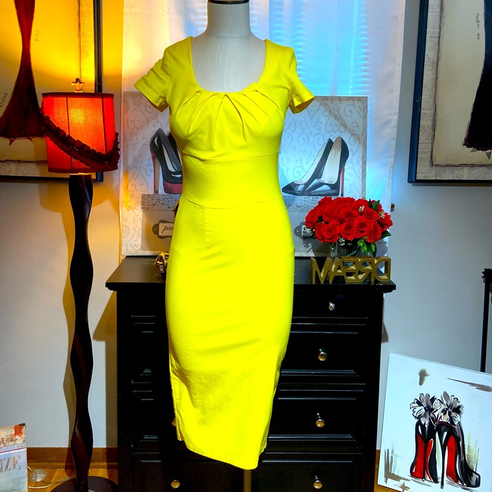 Yellow dress